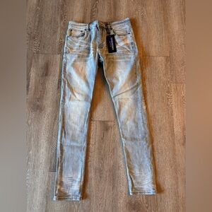 Men's Classic Light Blue Skinny Jeans